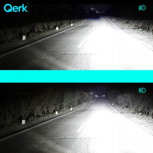 ŻARÓWKI LED H3 QERK E4 RETROFIT 120W 6000K MOCNE CANBUS ODCIĘCIE na Arena.pl