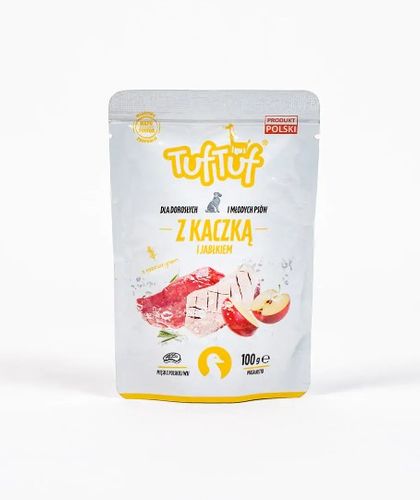 TUF TUF Saszetka kaczka z jabłkiem 100g x 10szt. na Arena.pl