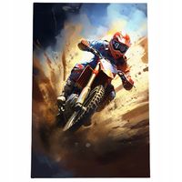 2 x Obraz 60x40 samochody cross enduro motocross motor off road enduro tere