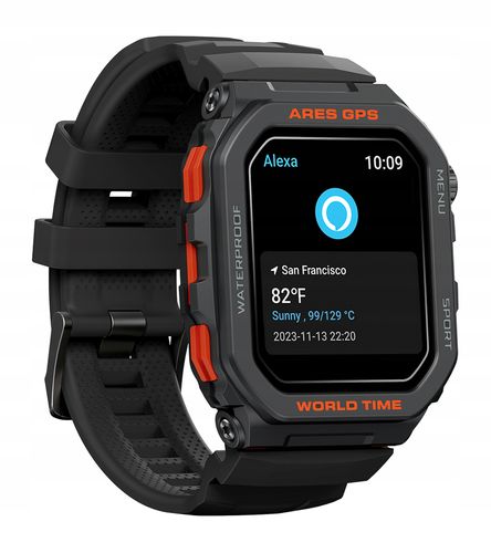 Smartwatch Zeblaze Ares GPS czarny na Arena.pl