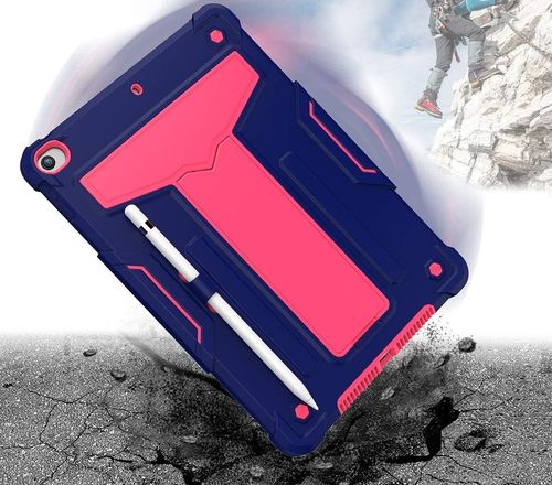 Etui do iPad 9/8/7 10.2" z Podstawką i Miejscem na Rysik Różowe na Arena.pl