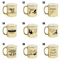 KUBEK ZŁOTY PREZENT DLA EMERYTA EMERYTKI POŻEGNANIE W PRACY URODZINY