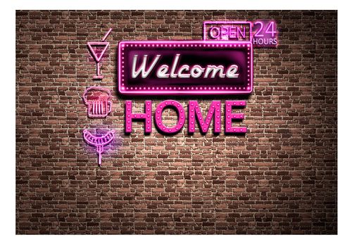 Fototapeta - Welcome home 100x70 na Arena.pl