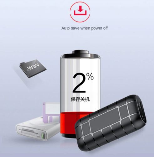 MINI DYKTAFON PENDRIVE URUCHAMIANY NA GŁOS MAGNES na Arena.pl