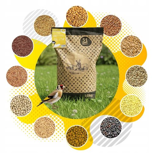 KARMA DLA PTAKÓW 10kg ZE SŁONECZNIK DROBNE ZIARNO DO KARMNIK + PLAKAT na Arena.pl