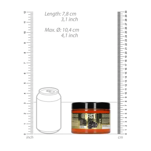 shots fist it żel intymny na bazie wody, złoty, 500 ml na Arena.pl