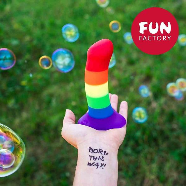 Dildo Fun Factory Amor Rainbow Edition zdjęcie 3