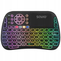 Podświetlana klawiatura bezprzewodowa RGB BT TV Box Smart TV Konsole KW-04