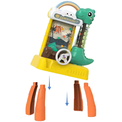 Gra Zręcznościowa Łapacz Kulek Dinozaur Automat Winda Kierownica LED Dźwięk na Arena.pl