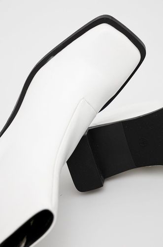 Białe botki na słupku RUBI r. 38 na Arena.pl