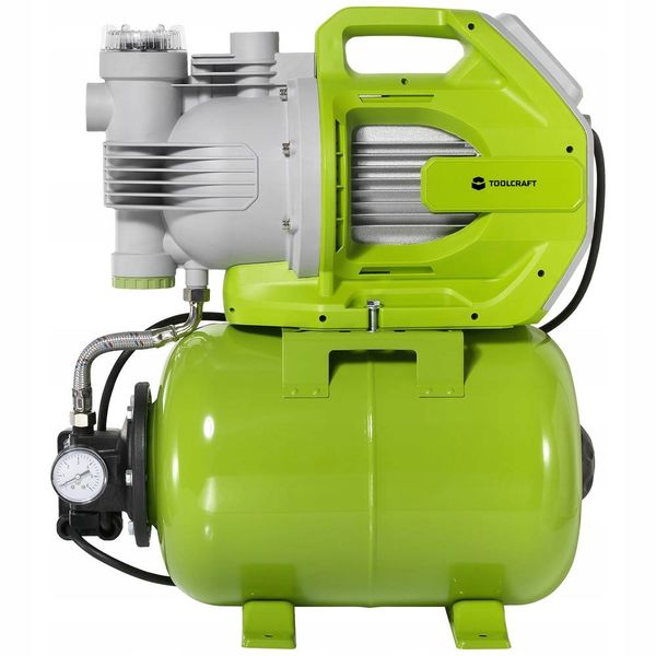 HYDROFOR POMPA do wody ZBIORNIK 24L 5.3 BAR MANOMETR 6000 l/h 230V 1300W zdjęcie 5