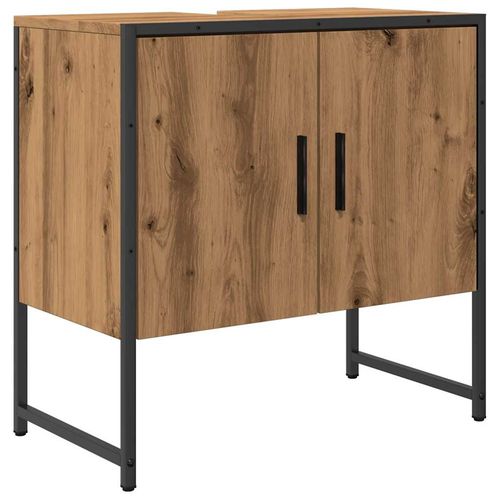 Szafka pod umywalkę, dąb artisan, 60x33x60 cm na Arena.pl