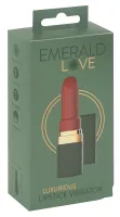 emerald love lipstick mini - kompaktowy model z 10 trybami pracy