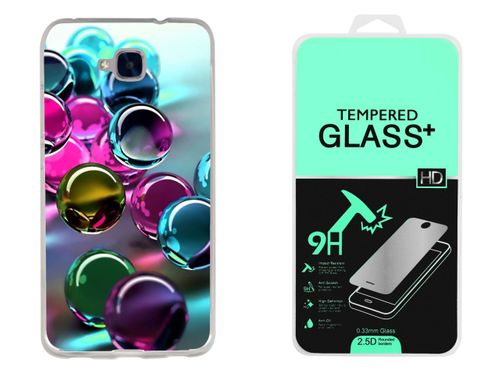 HUAWEI HONOR 7 LITE | Etui smartfon CASE + Szkło na Arena.pl