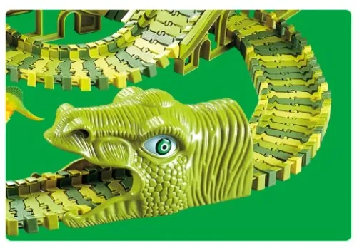 DINOZAURY TOR WYŚCIGOWY ZESTAW DINO 271EL 3,6M XXL na Arena.pl