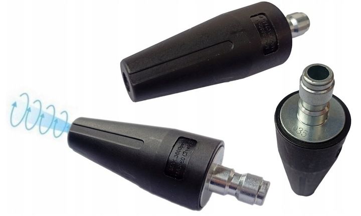 DYSZA TURBO ROTACYJNA METALOWA zdjęcie 1