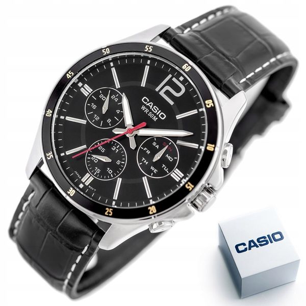 Zegarek męski CASIO MTP-1374L-1AV zdjęcie 9