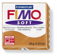 masa termoutwardzalna fimo soft 57g - koniakowa - 76
