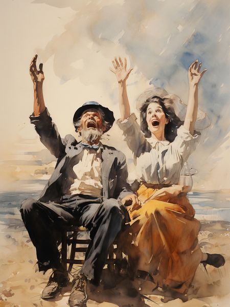 Plakat 75x100cm Chwile Radości zdjęcie 1