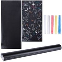Tablica Kredowa Samoprzylepna Przyklejana na Ścianę Duża 45x200 cm + Kreda