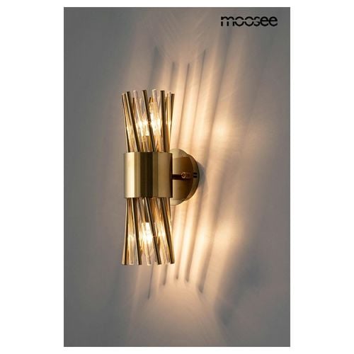 MOOSEE lampa ścienna LORENZO złota na Arena.pl