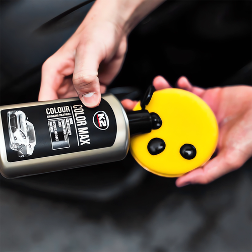 K2 COLOR MAX 250ML WOSK KOLORYZUJĄCY DO LAKIERU REGENERUJĄCY CZARNY na Arena.pl