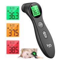 Termometr Bezdotykowy Na Podczerwień Alarm Gorączki Obiekt Otoczenie