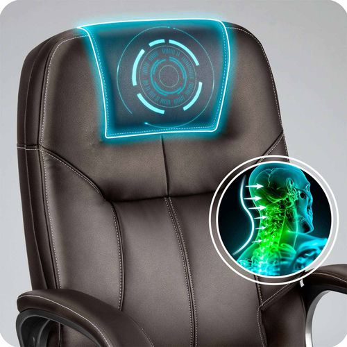 Fotel biurowy obrotowy Sofotel ciemny brąz na Arena.pl