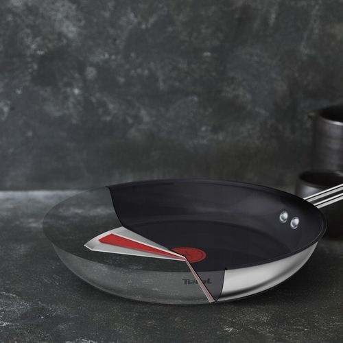 Patelnia TEFAL Nordica 20 cm stal indukcja powłoka ceramiczna na Arena.pl