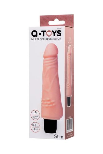 A-TOYS, Realistic Multi-Speed vibrator,, TPE, vibration modes, 15,5 cm na Arena.pl