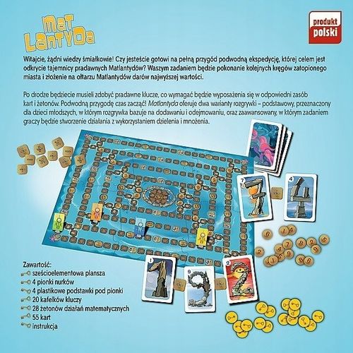 Trefl gra edukacyjna matlantyda 01731 na Arena.pl