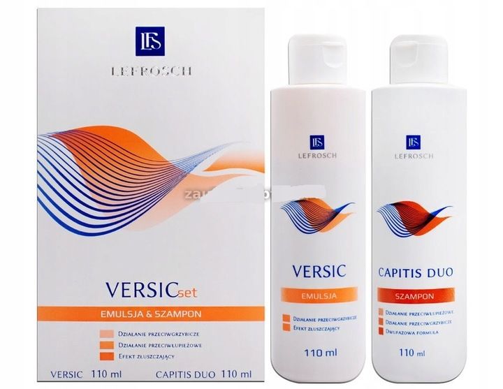 Lefrosch Versic Set emulsja + szampon 2x110 ml zdjęcie 1