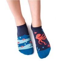 STOPKI DAMSKIE NIE DO PARY 005 SALE 35-38 rower szary melange