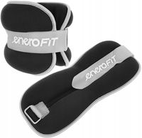 Obciążniki neoprenowe regulowane na przeguby na ręce nogi 2x2kg Enero Fit