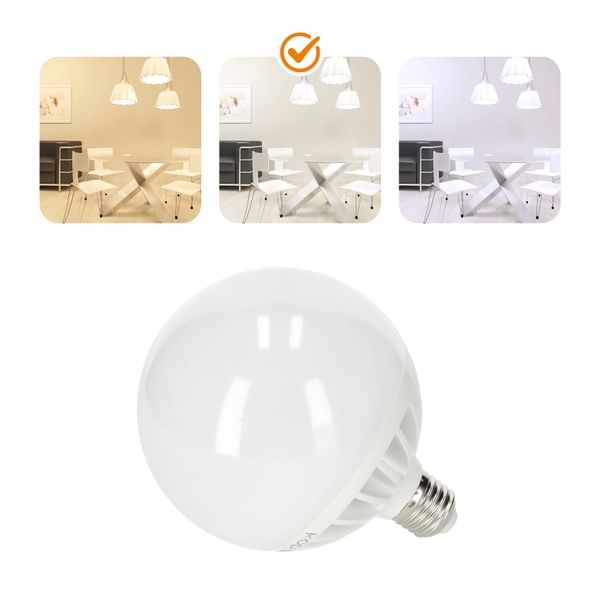 Żarówka LED 24W E27 barwa neutralna biała 4000K 2600lm zdjęcie 3