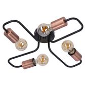 Herpe ampla 4x60W E27 czarny