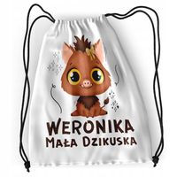Plecak Sportowy Szkolny Dla Weroniki Córki Dziecka Z Nadrukiem Ze Zdjęciem