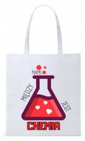 Dla Dziewczyny Żony Torba Eco Biała Shopper Z Nadrukiem Ze Zdjęciem