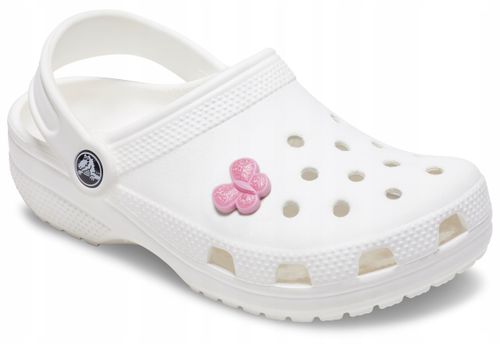 Przypinka Ozdoba Crocs Charms Jibbitz Pin Do Butów Tiny Pink Butterfly na Arena.pl
