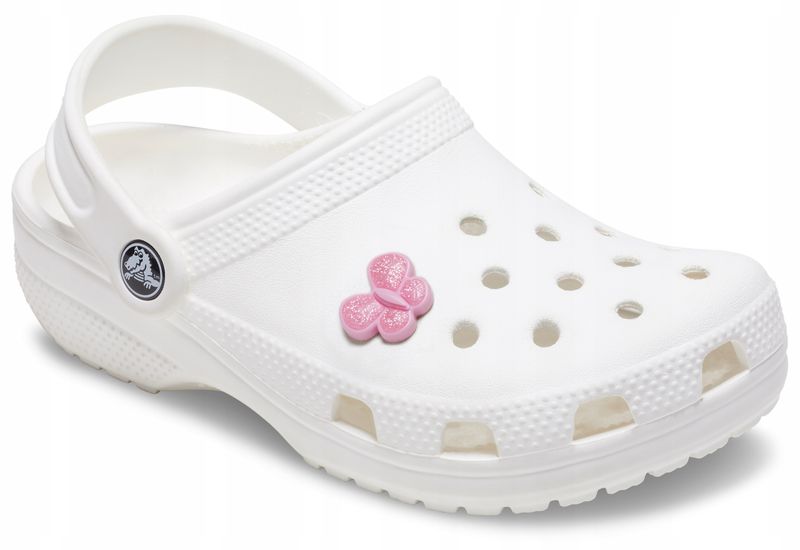 Przypinka Ozdoba Crocs Charms Jibbitz Pin Do Butów Tiny Pink Butterfly zdjęcie 2
