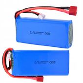 2 SZT BATERIE 7,4V 3800MAH DO WLTOYS RC AUTO 124019,124018, 124017, 12428