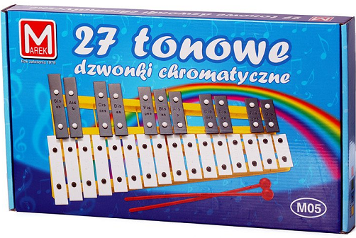 DZWONKI CHROMATYCZNE 27TONOWE zdjęcie 1