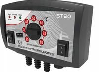 2X PROSTY REGULATOR STEROWNIK DO POMPY OBIEGOWEJ CENTRALNEGO C.O TECH ST-20