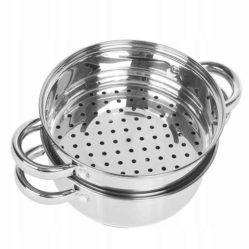 GARNEK do gotowania NA PARZE indukcja garnek ze stali nierdzewnej 2L Sano na Arena.pl