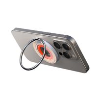 magnetyczny uchwyt na telefon magsafe ring na palec pomarańczowy