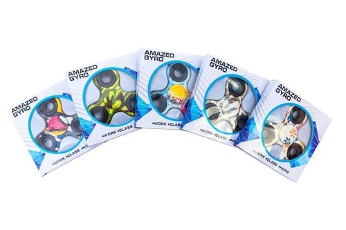 Fidget spinner z nadrukiem 7,5 cm różne wzory na Arena.pl