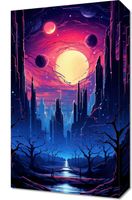 Obraz 30x50cm Gwieździste Miasto