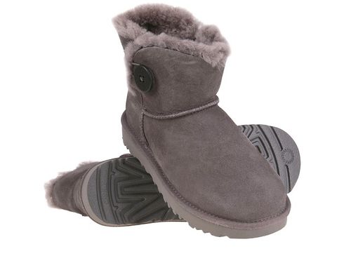 Buty UGG W Mini Bailey Button II 1016422-GREY - 36 na Arena.pl