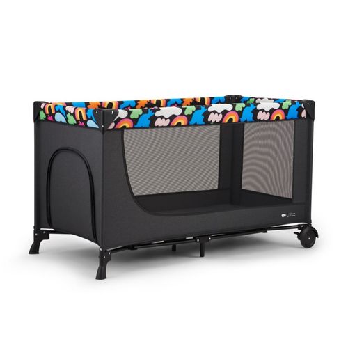 KINDERKRAFT Łóżeczko turystyczne JOY 2 HAPPY SHAPES na Arena.pl