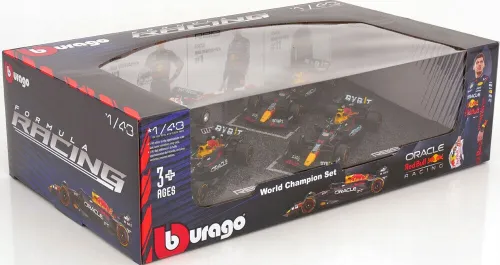 F1 RED BULL Zestaw 2021 2022 2023 Verstappen 1/43 Bburago na Arena.pl